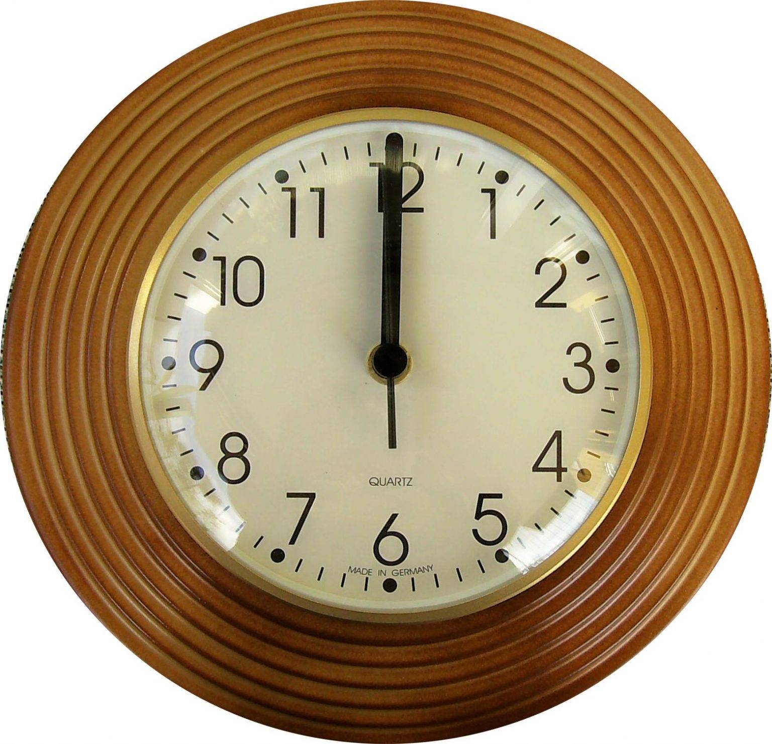 Keramik Küchenuhr rund Grau-Blau Zweischicht Seidenmatt Funkuhr – Evit